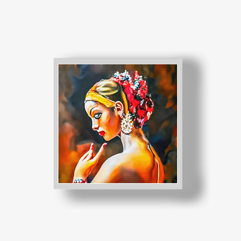 graceful dancer wall art